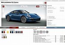 Online den persönlichen Porsche entwerfen und beim Händler bestellen 